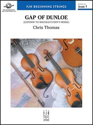 Gap of Dunloe Orchestra sheet music cover Thumbnail